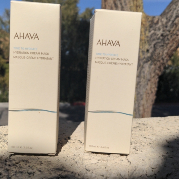2 Ahava Hydration Cream Masks